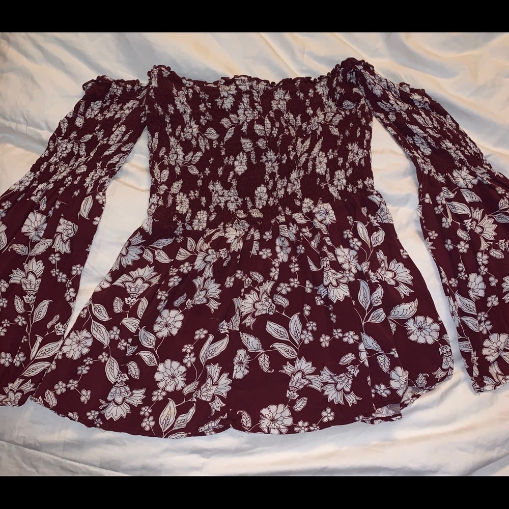 Charlotte Russe off the shoulder top